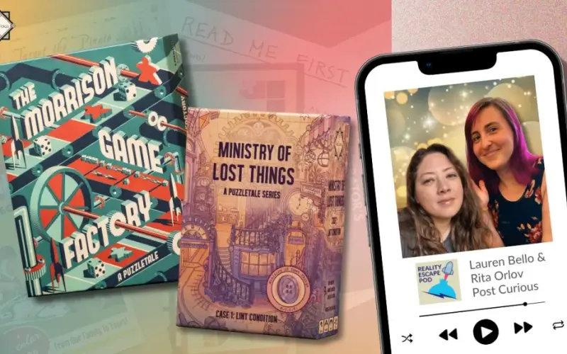 REPOD S10E8: The PuzzleTales of PostCurious with Rita Orlov & Lauren Bello