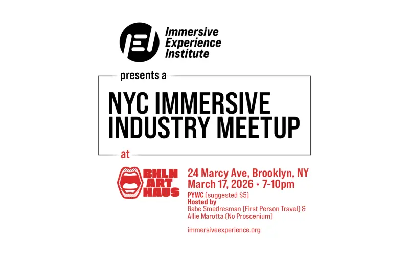 NYC Immersive Industry Meetup