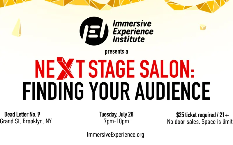 Next Stage Salon: Finding Your Audience (NYC)