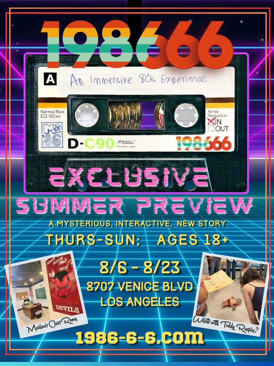 1986-6-6 Summer Preview Immersive Event - Main Image