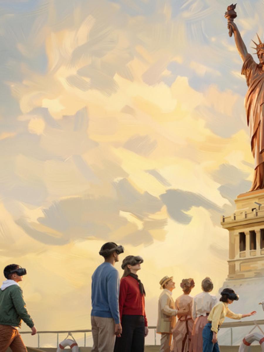 A Statue for Liberty: An immersive virtual reality experience Immersive Event - Main Image