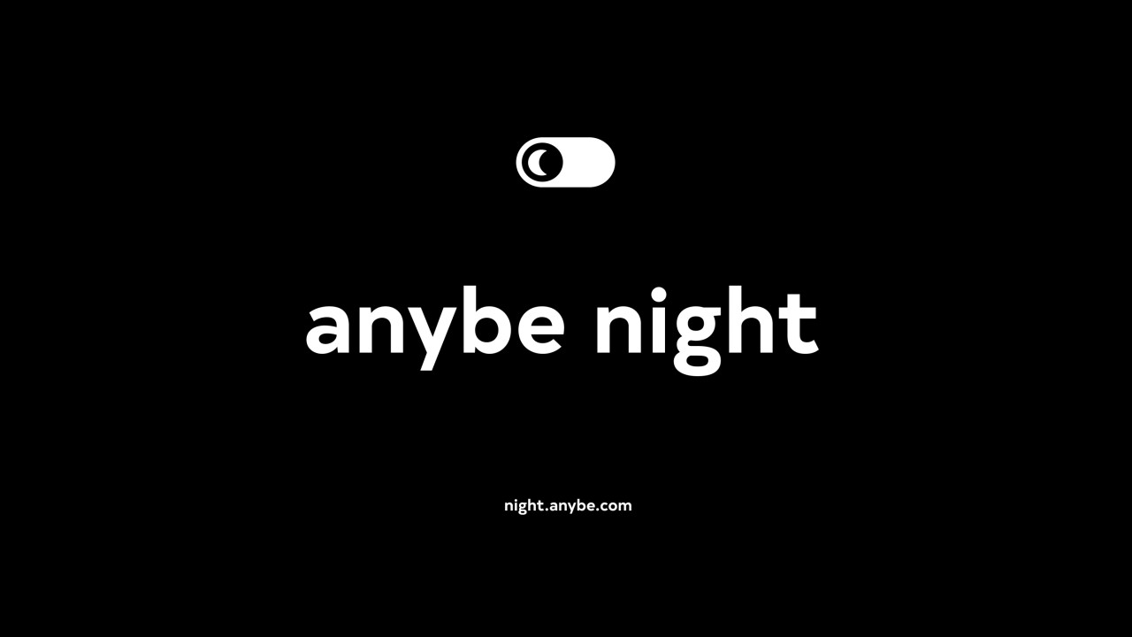 Anybe Night Immersive Event - Main Image