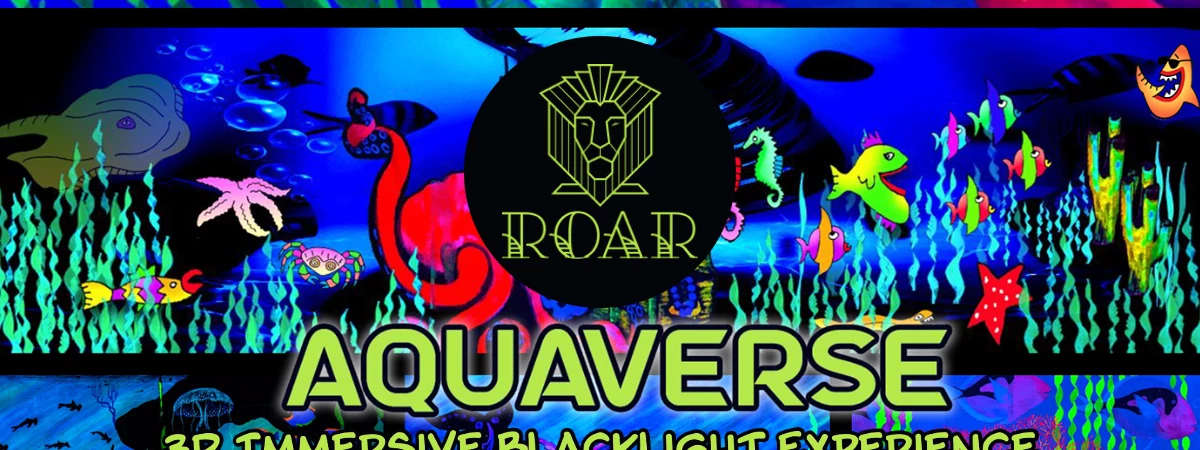 Aquaverse a 3D Blacklight Immersive Experience Immersive Event - Main Image