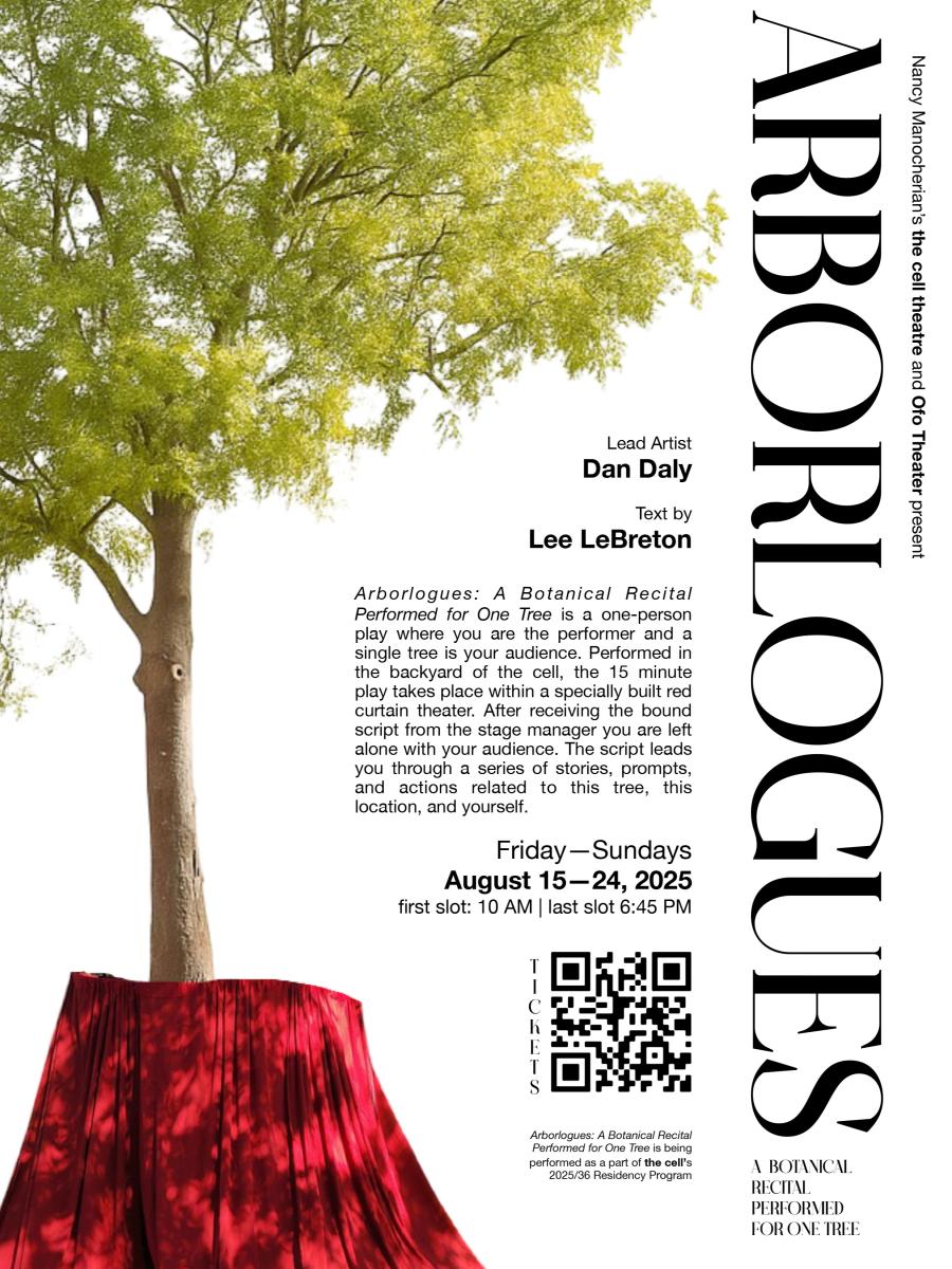 Arborlogues: A Botanical Recital Performed for One Tree Immersive Event - Main Image