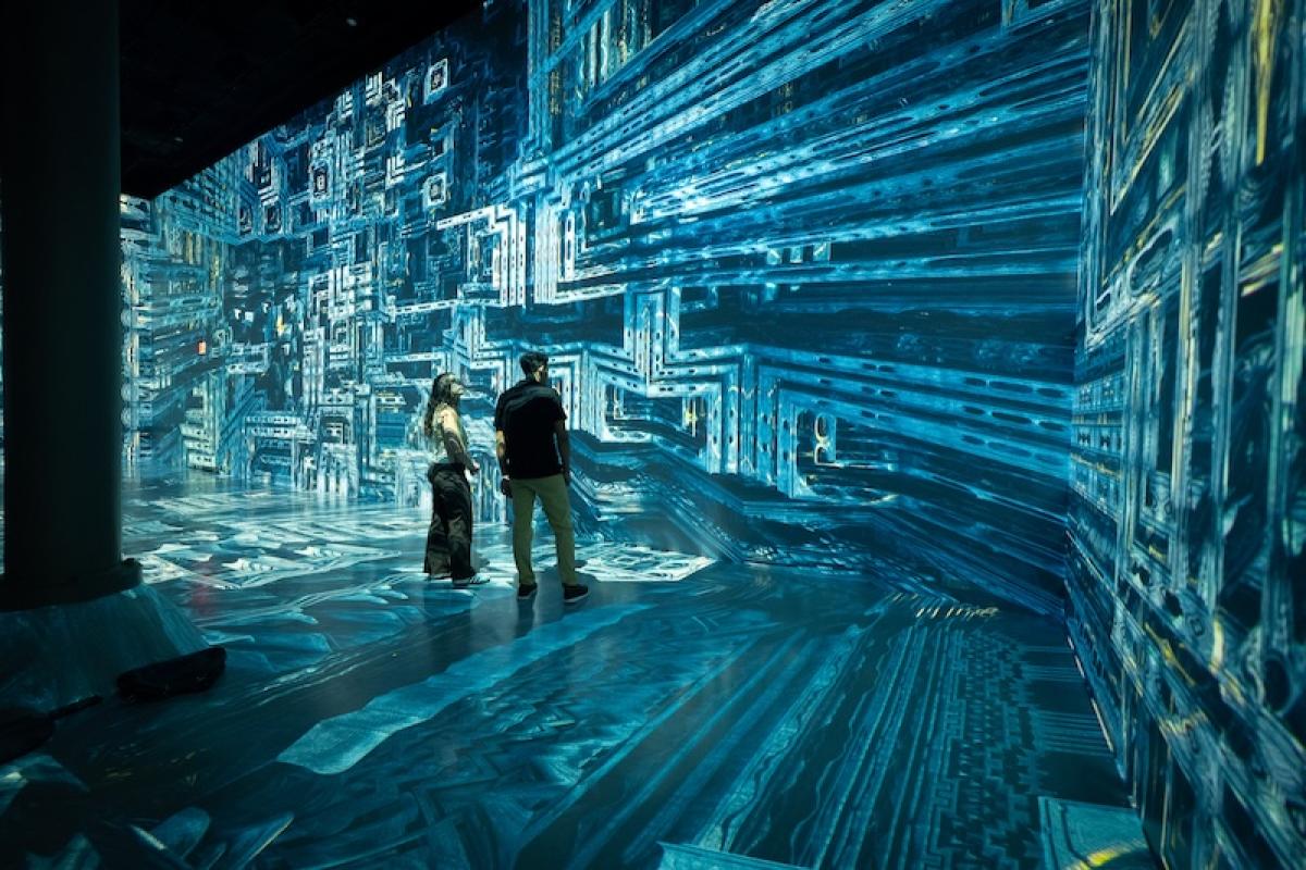 ARTECHOUSE presents Fractal Worlds Immersive Event - Image 2