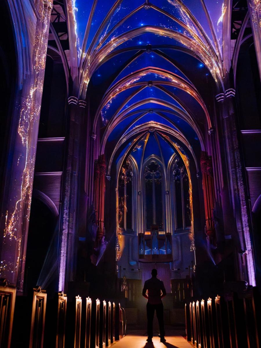 AURA Grace Cathedral Immersive Event - Main Image