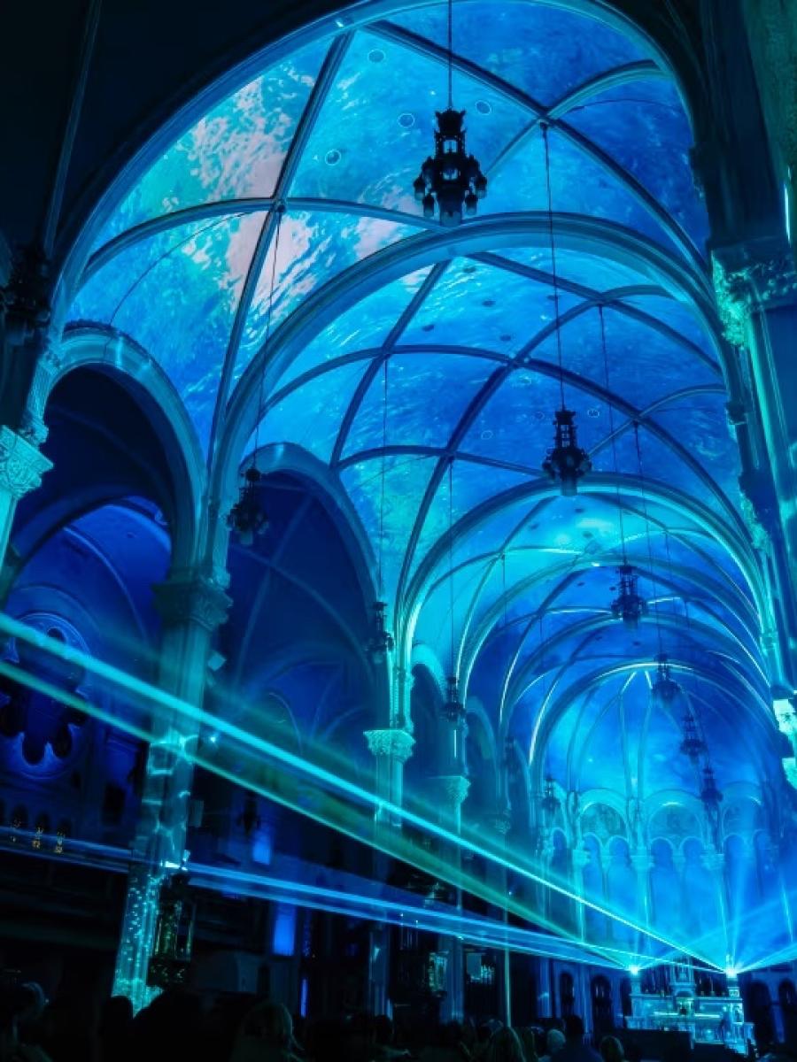 AURA Saint-Roch Church Immersive Event - Main Image