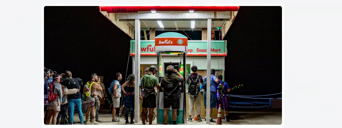 Awful’s Gas & Snack Immersive Event - Main Image