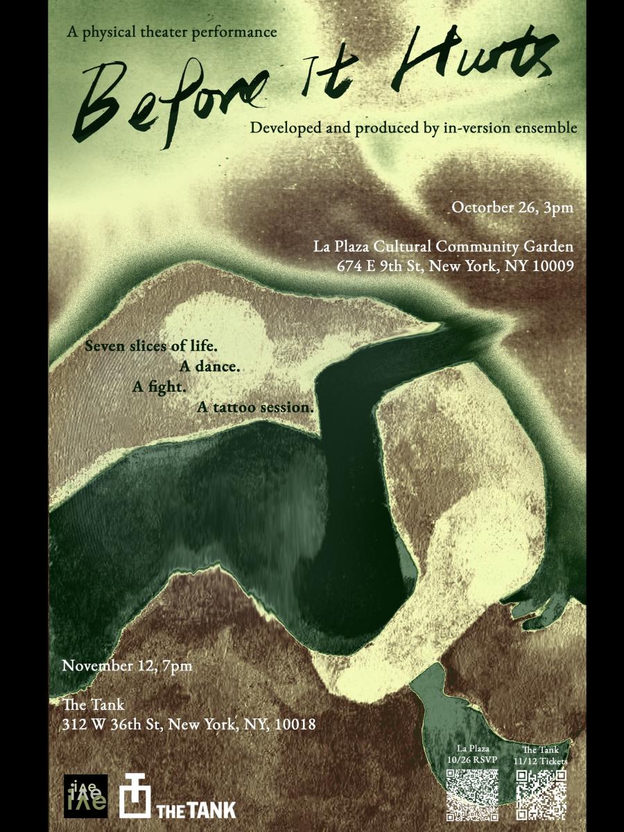 Before it hurts. Immersive Event - Main Image