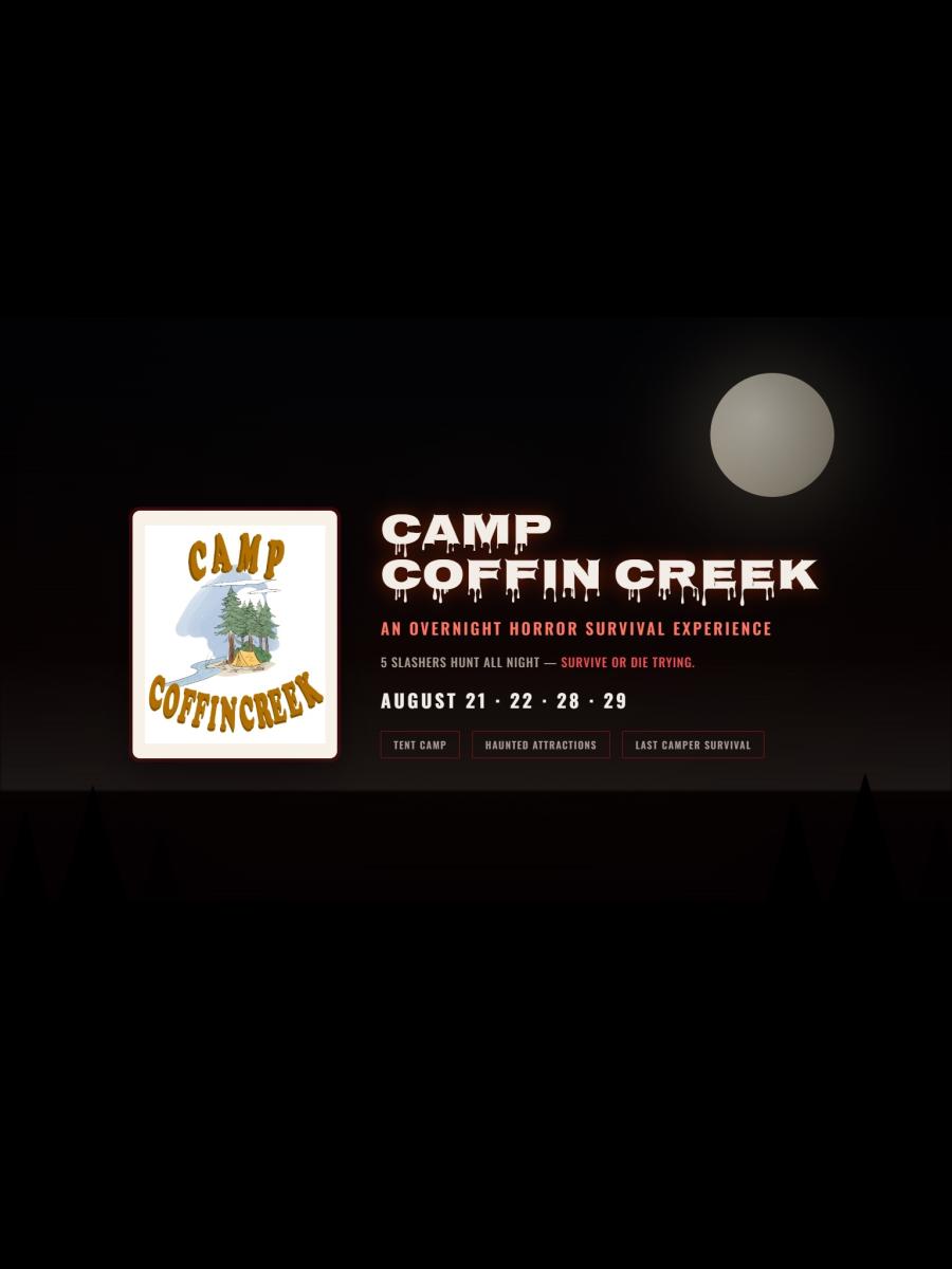 Camp Coffin Creek Immersive Event - Main Image