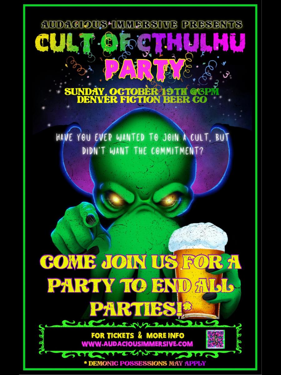 Cult of Cthulhu- A Halloween Party Immersive Event - Main Image