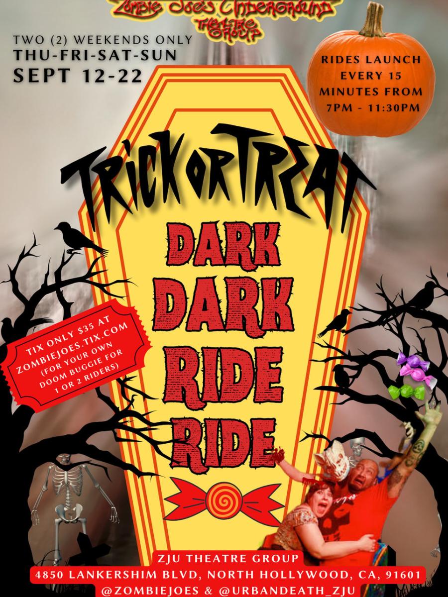 Dark Dark Ride Ride - Trick or Treat! (2026) Immersive Event - Main Image