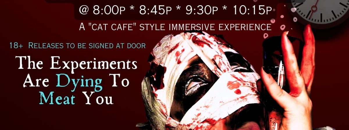 DOCTOR SMEGMA'S HUMAN PETTING ZOO and "SPARKLING WATERS" WAITING ROOM Immersive Event - Main Image
