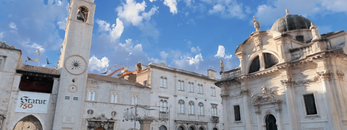 Dubrovnik, Main street ＆ Old Port