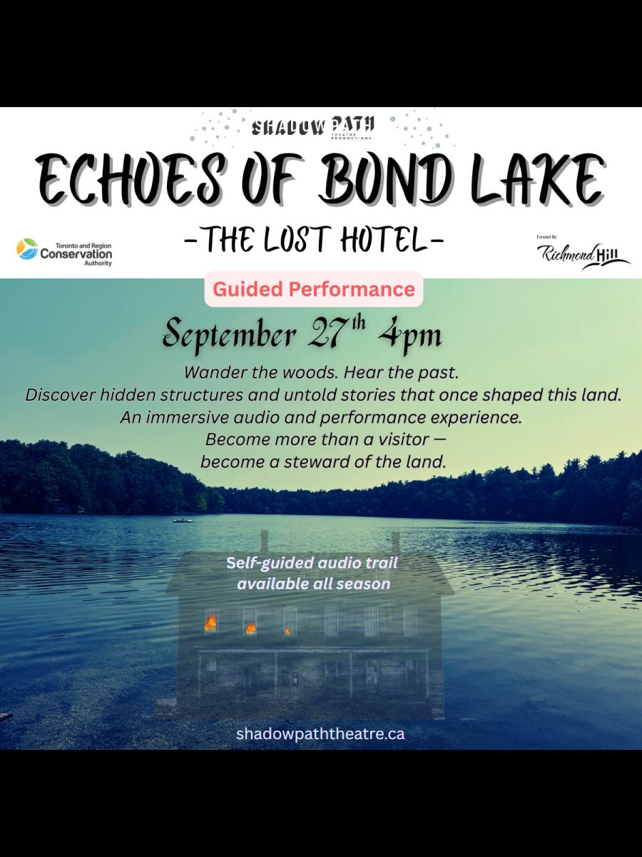 Echoes of Bond Lake - The Lost Hotel Immersive Event - Main Image
