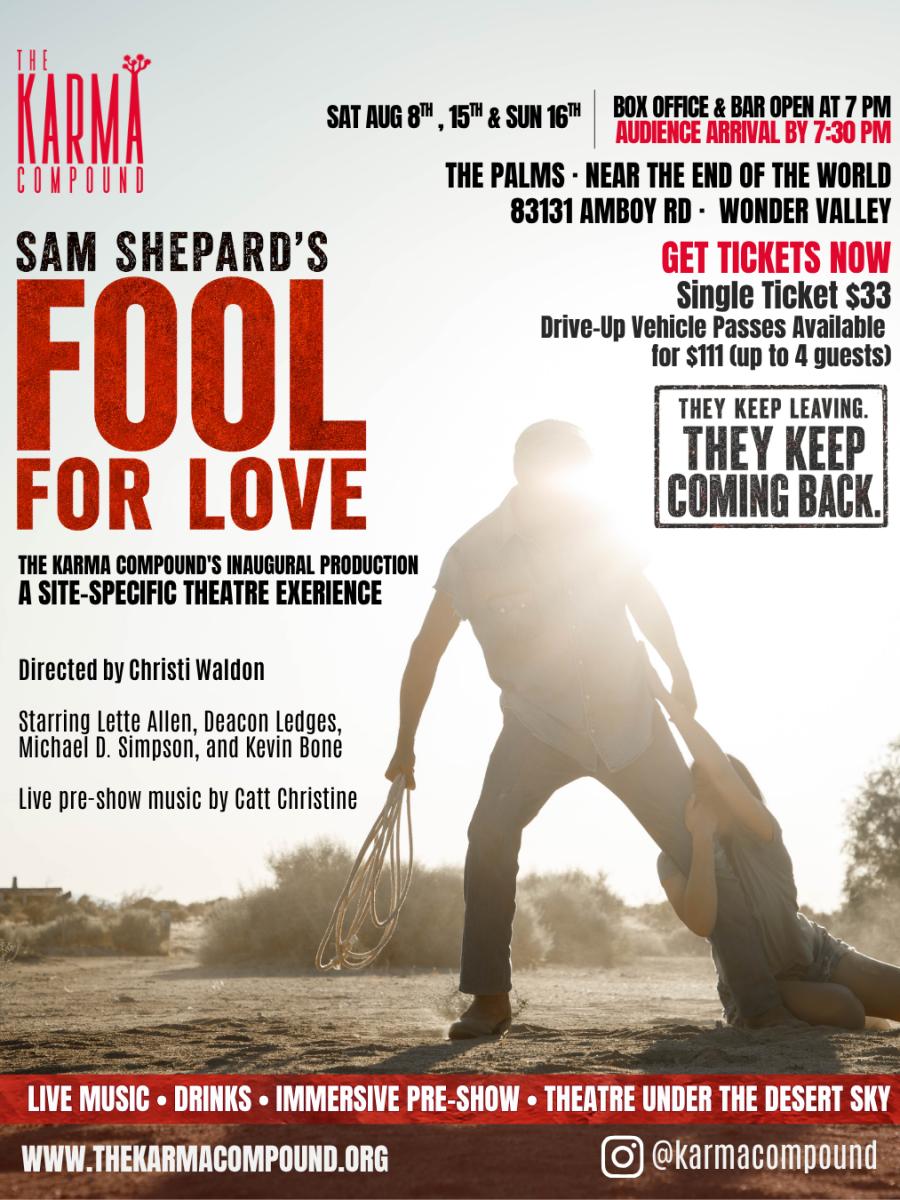 Fool for Love Immersive Event - Main Image