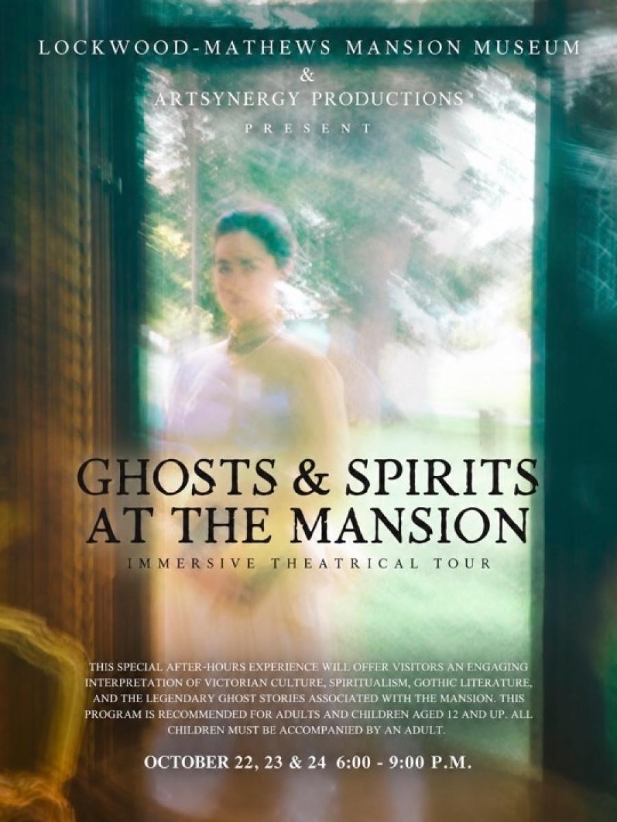 Ghosts and Spirits at the Mansion Immersive Event - Main Image