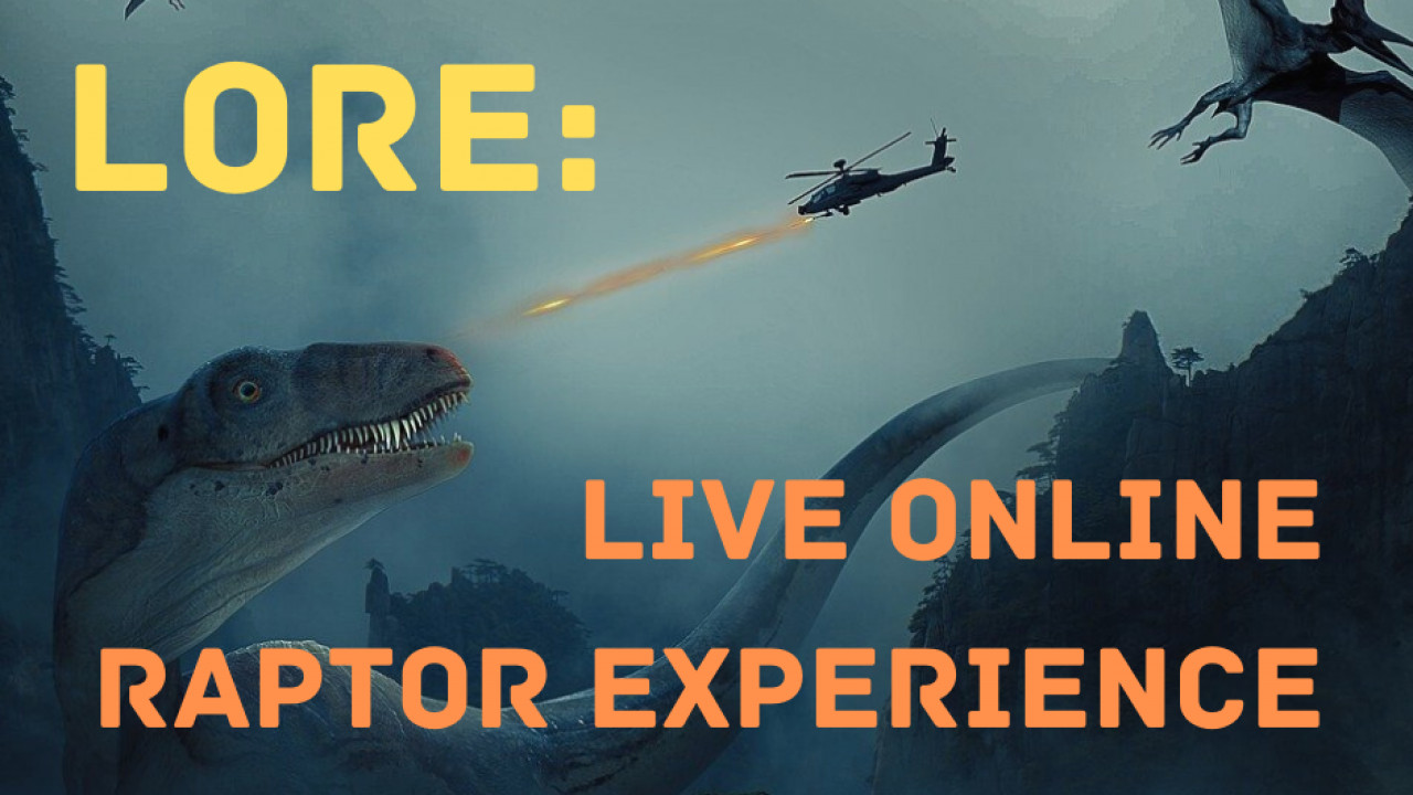 LORE: Live Online Raptor Experience Immersive Event - Main Image
