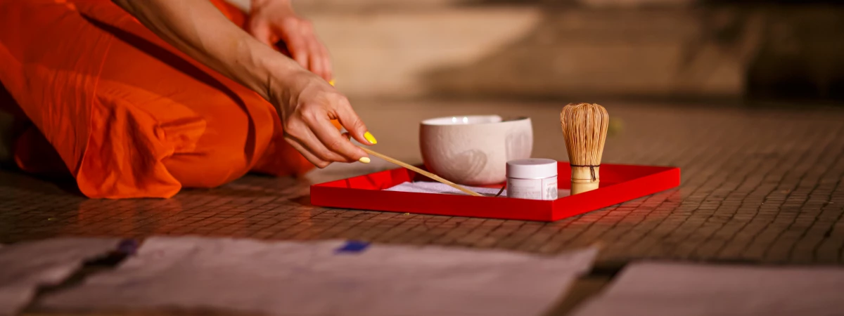 MAHO OGAWA: JAPANESE TEA AND RITUAL ROOM - 卯月UZUKI (APRIL) Immersive Event - Main Image