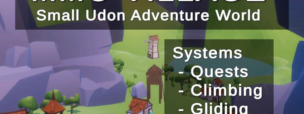 MMO Village - Small Udon Adventure World