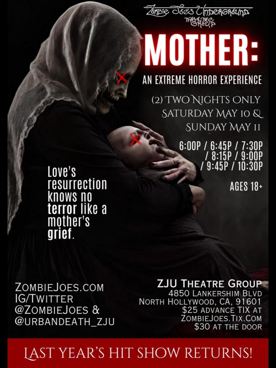 MOTHER An Extreme Horror Experience Immersive Event - Main Image
