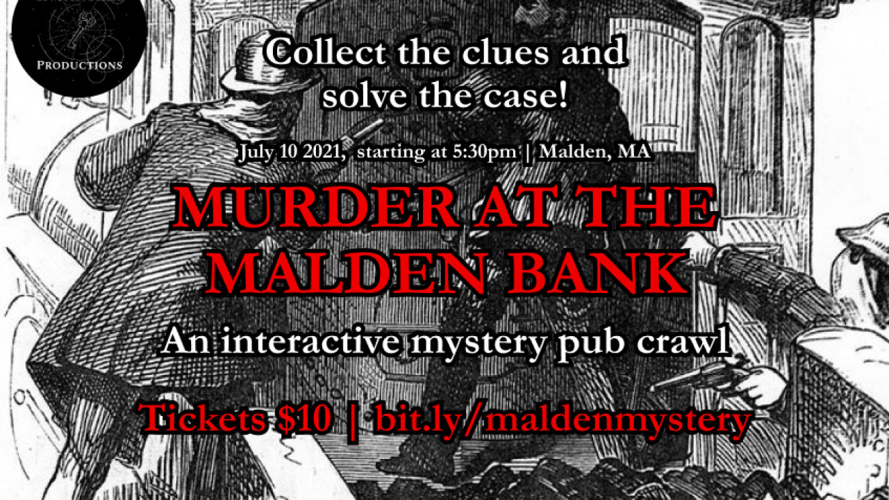 Murder at the Malden Bank: Mystery Pub Crawl Immersive Event - Main Image