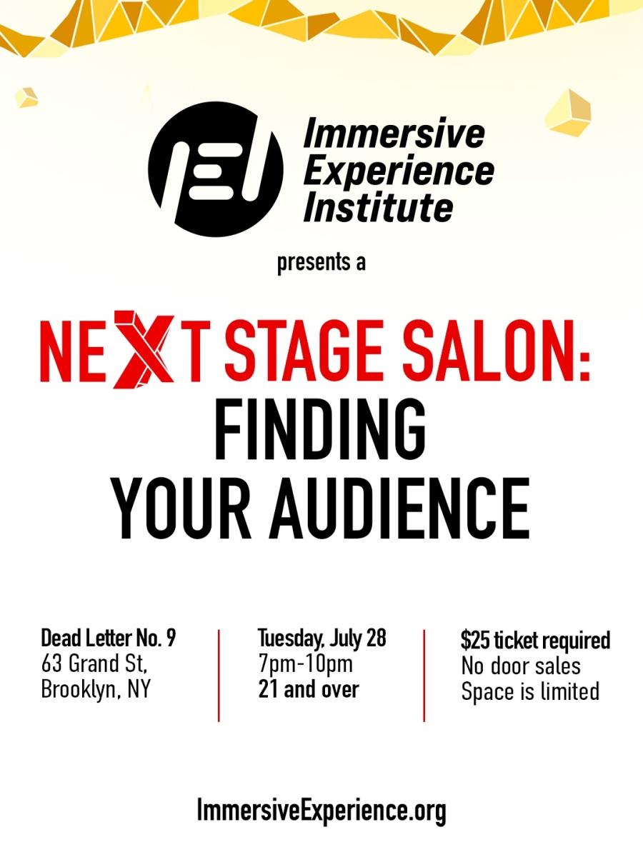 Next Stage Salon: Finding Your Audience Immersive Event - Main Image