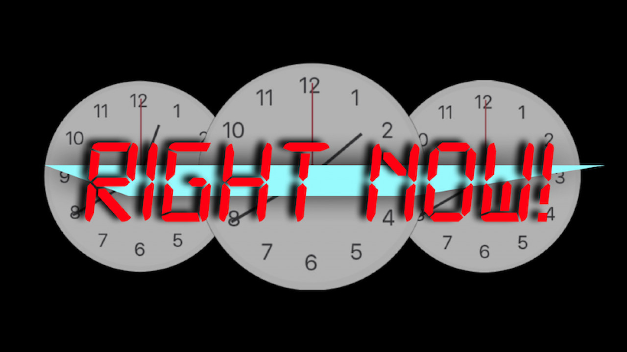 RIGHT NOW! Immersive Event - Main Image