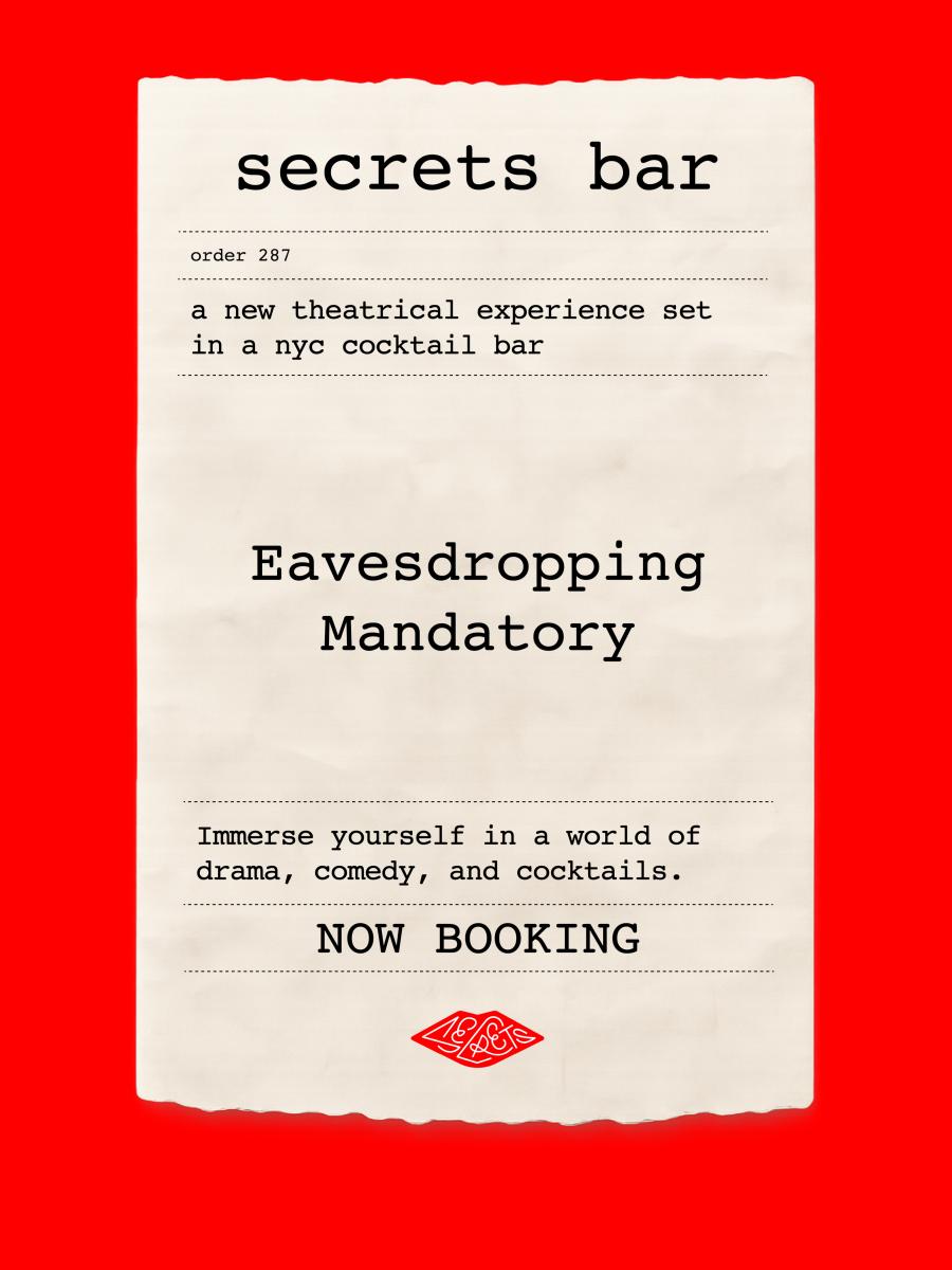 Secrets Bar Immersive Event - Main Image