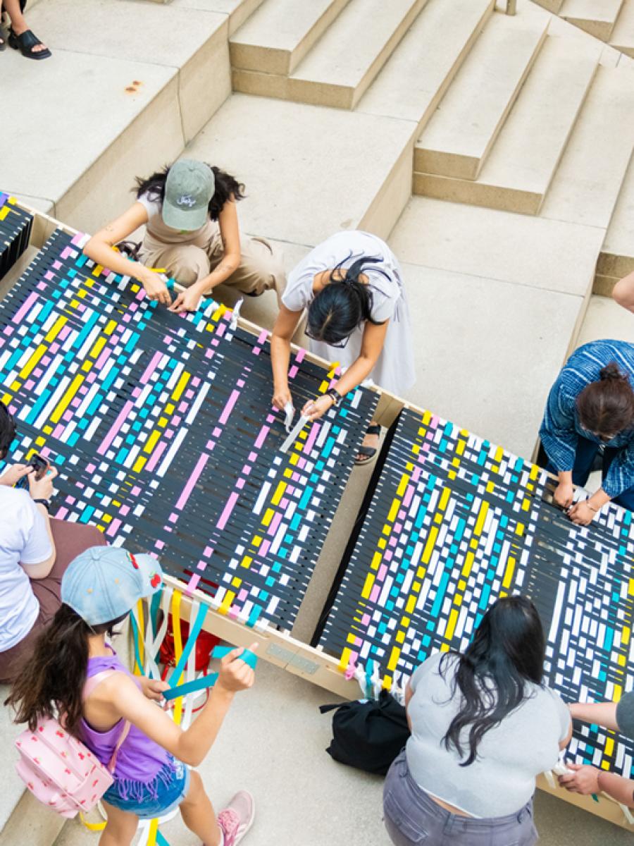 Social Fabric: A Community Textile Activation Immersive Event - Main Image