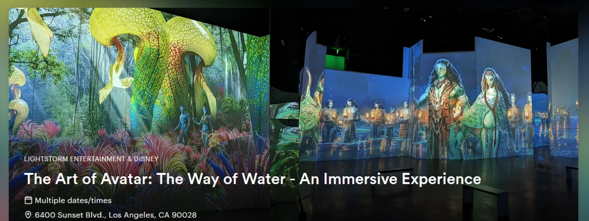 The Art of Avatar: The Way of Water Immersive Event - Main Image