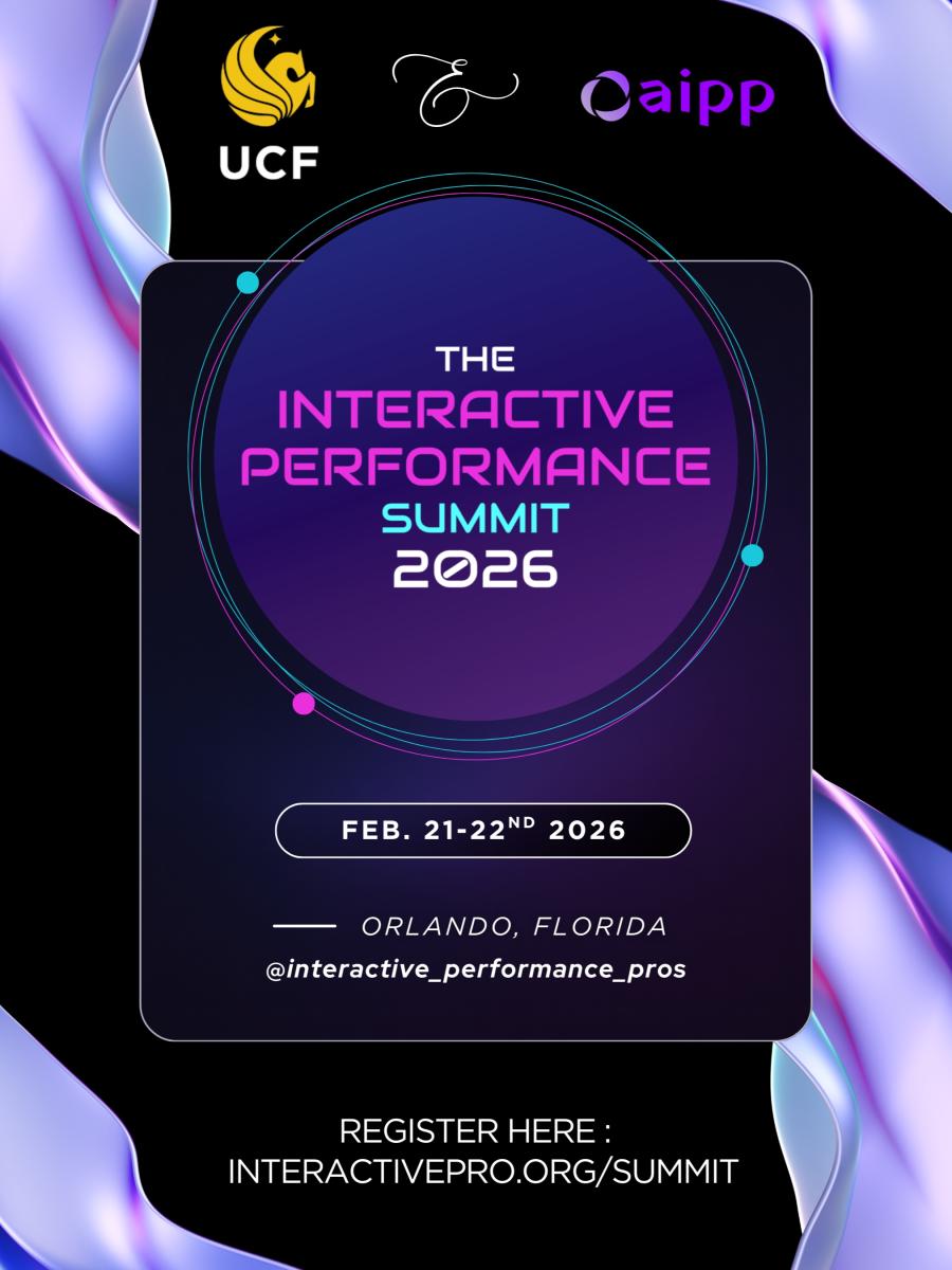 The Interactive Performance Summit 2026 Immersive Event - Main Image