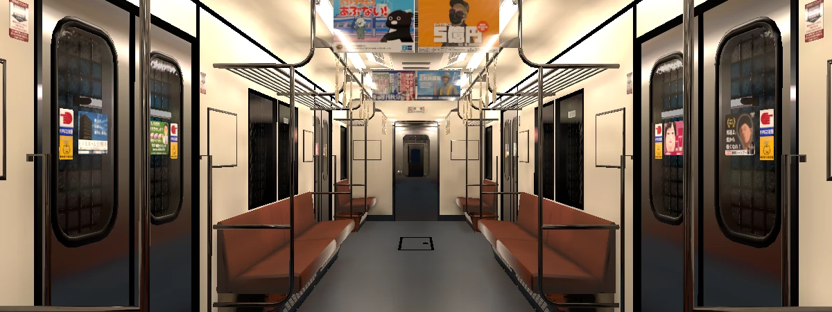 TRAIN SCENE -Test Run-