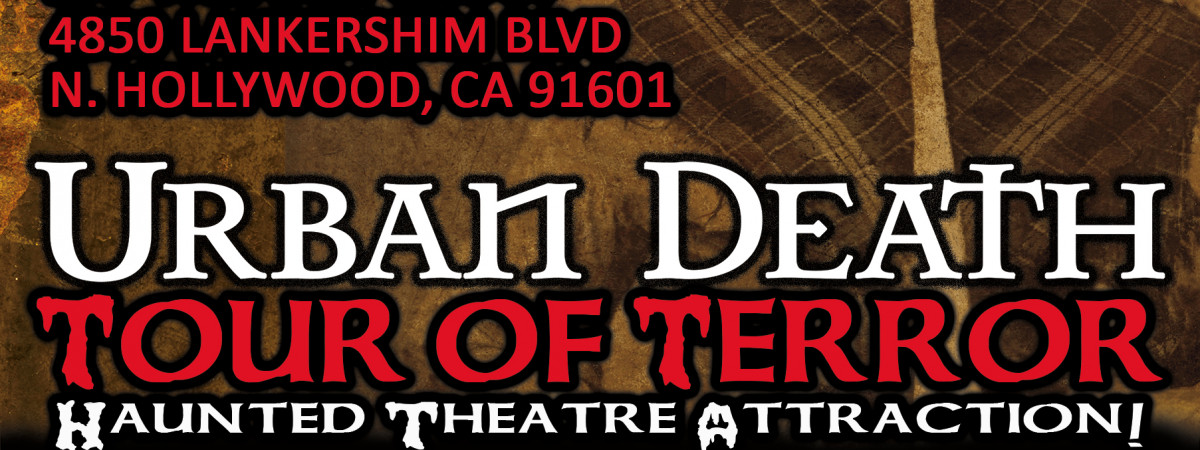 URBAN DEATH TOUR OF TERROR: Haunted Theatre Attraction! Immersive Event - Main Image