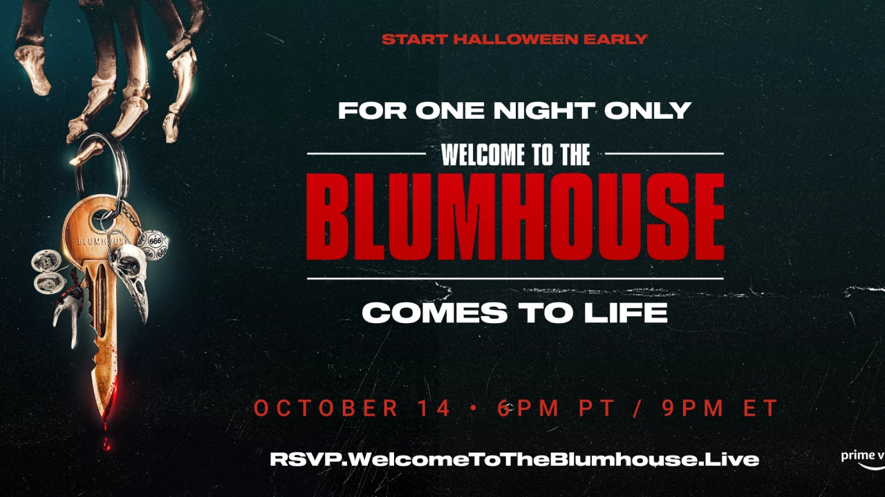 To The Blumhouse Live Start Halloween Early at an interactive