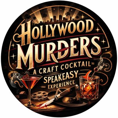 Logo of Hollywood Murders Speakeasy